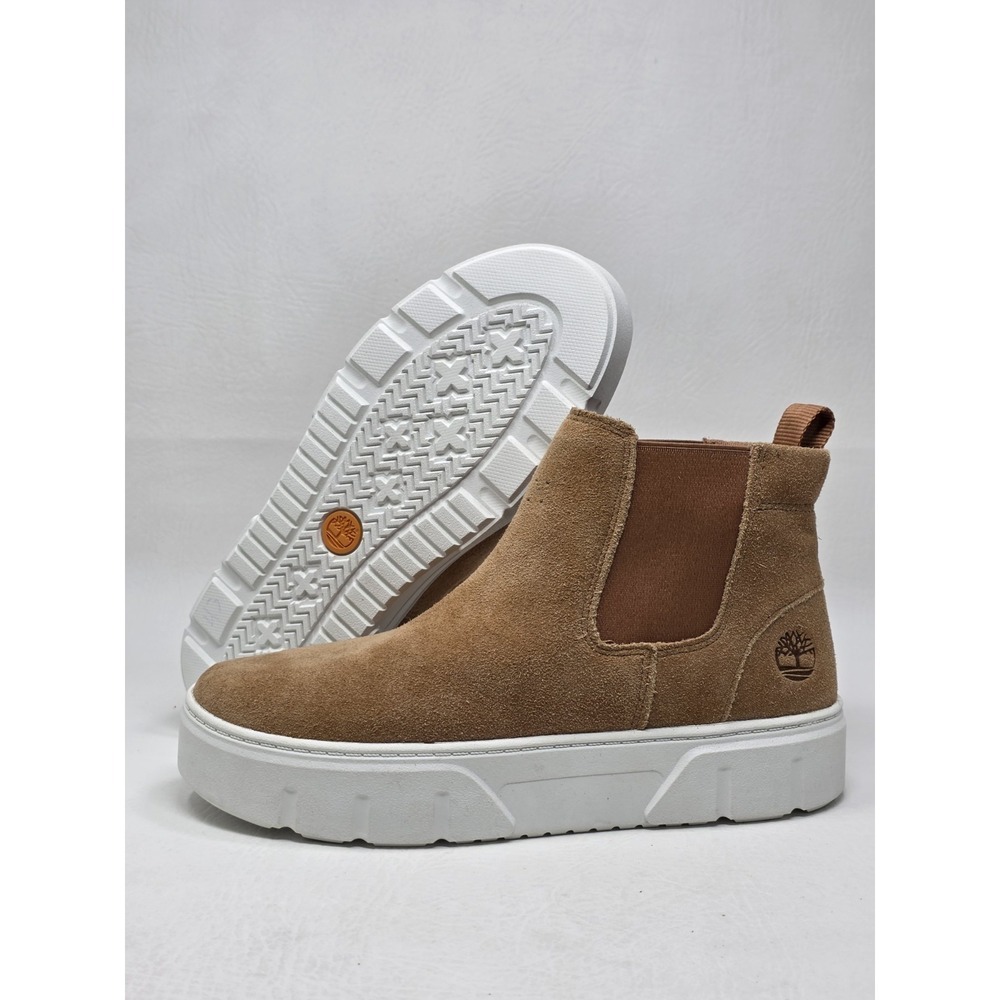 Timberland Laurel Court Mid TB0A41VJEIZ Sneakers Womens Size 7 Rust Platform New